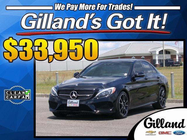 used 2018 Mercedes-Benz AMG C 43 car, priced at $33,950