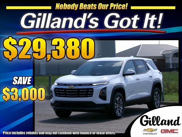 new 2026 Chevrolet Equinox car, priced at $32,380