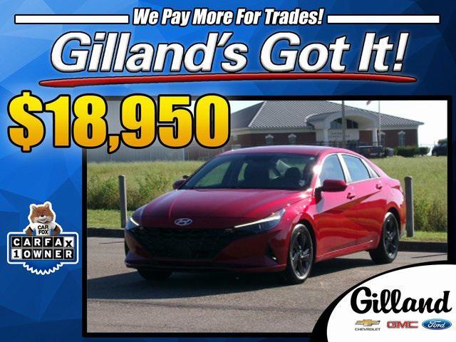 used 2022 Hyundai Elantra car, priced at $18,950