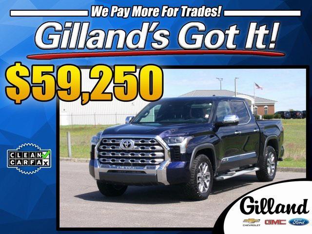 used 2023 Toyota Tundra car, priced at $59,250