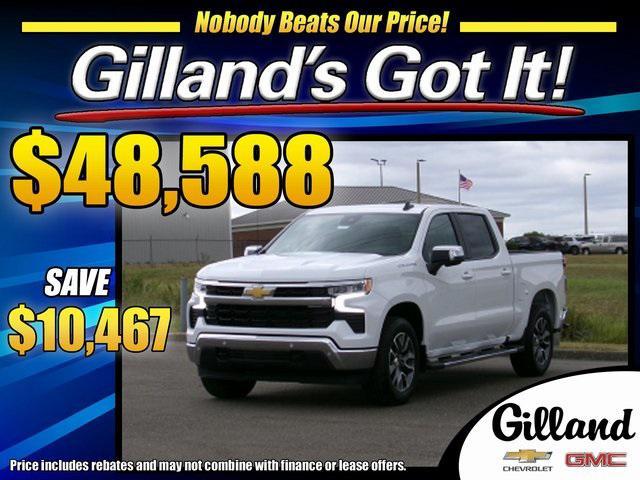 new 2024 Chevrolet Silverado 1500 car, priced at $51,588