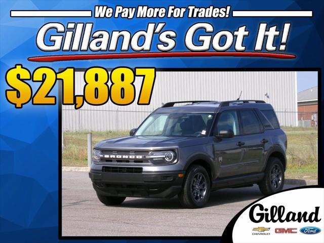 used 2022 Ford Bronco Sport car, priced at $20,754