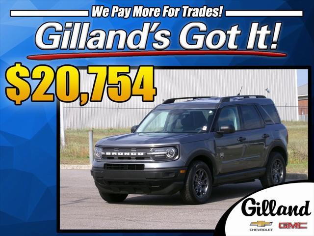 used 2022 Ford Bronco Sport car, priced at $20,754