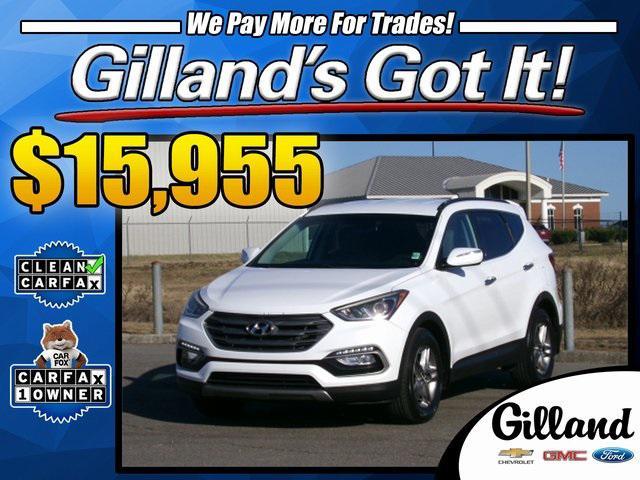 used 2018 Hyundai Santa Fe Sport car, priced at $15,955