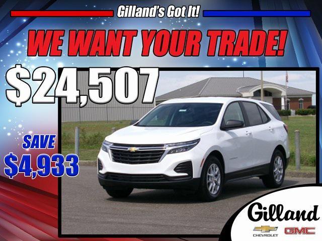 new 2024 Chevrolet Equinox car, priced at $28,507