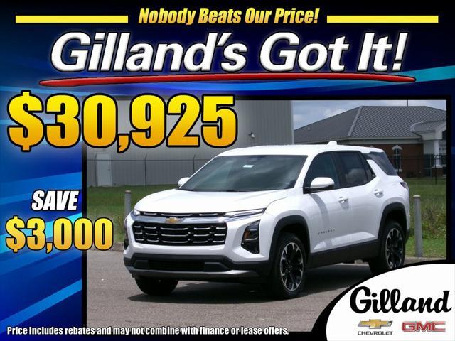 new 2026 Chevrolet Equinox car, priced at $33,925