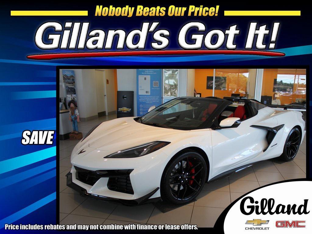 new 2026 Chevrolet Corvette car, priced at $154,365