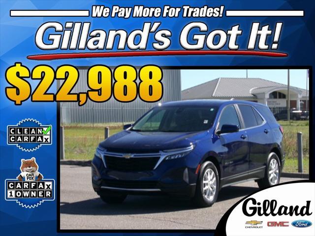 used 2023 Chevrolet Equinox car, priced at $22,988