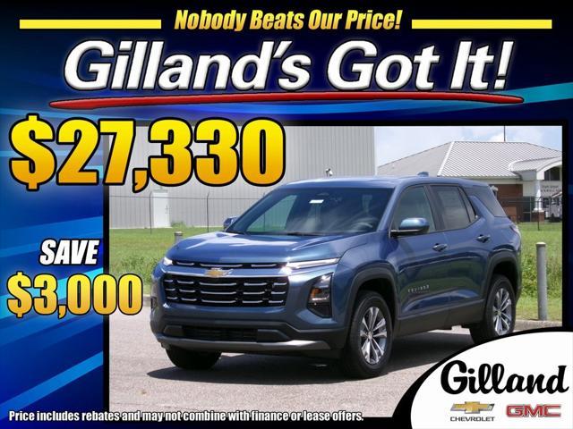 new 2026 Chevrolet Equinox car, priced at $30,330