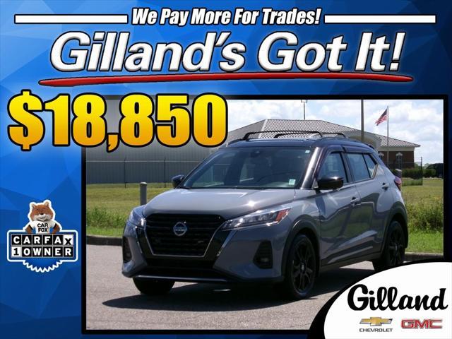 used 2021 Nissan Kicks car, priced at $18,850