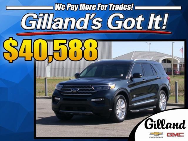 used 2022 Ford Explorer car, priced at $39,988