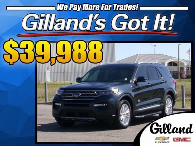 used 2022 Ford Explorer car, priced at $39,988