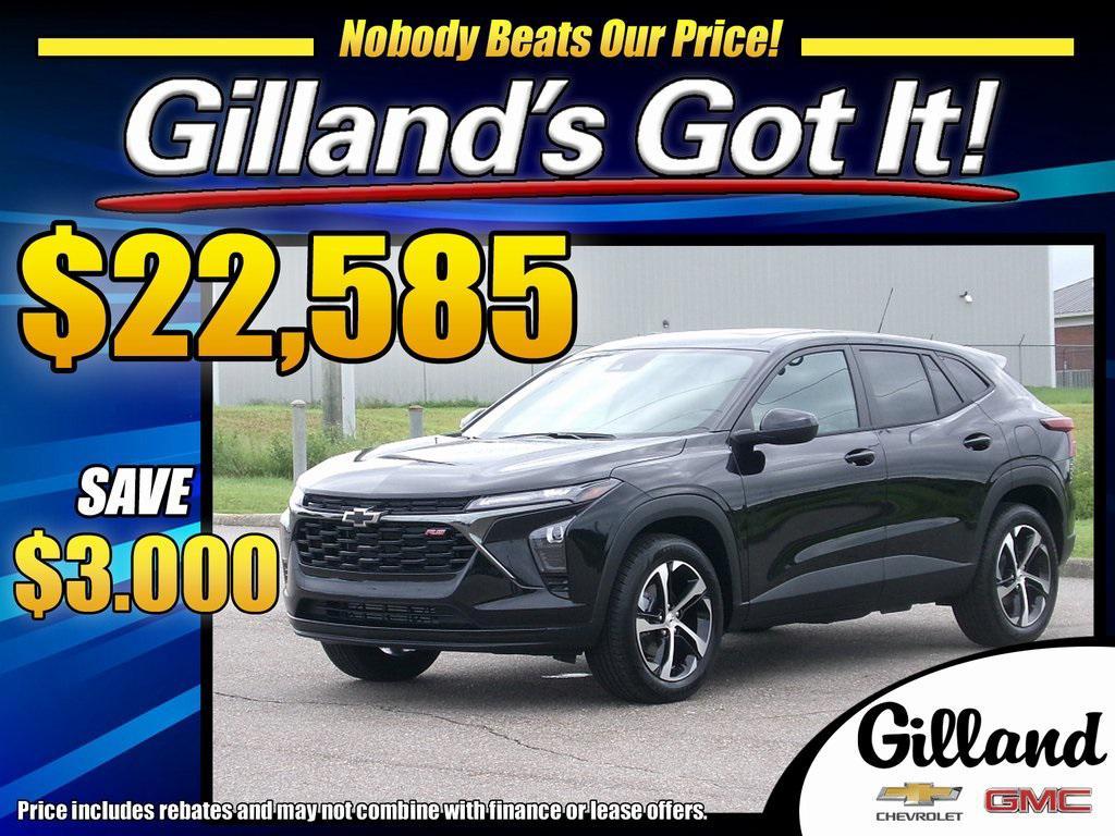 new 2025 Chevrolet Trax car, priced at $25,585