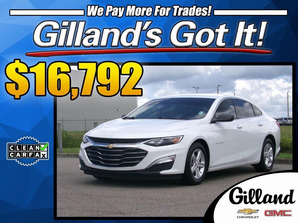 used 2022 Chevrolet Malibu car, priced at $16,792