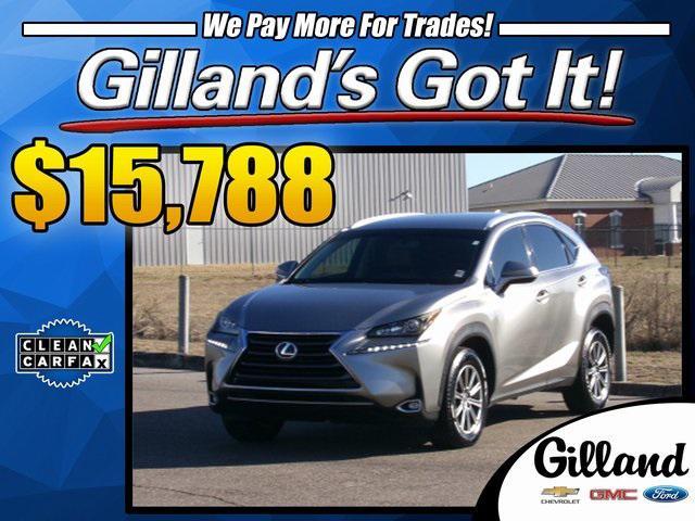 used 2015 Lexus NX 200t car, priced at $15,788