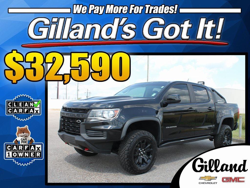 used 2021 Chevrolet Colorado car, priced at $32,590