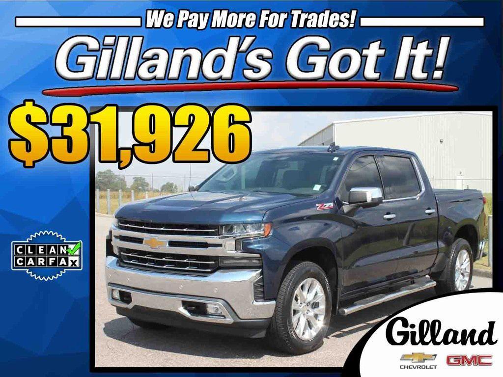 used 2019 Chevrolet Silverado 1500 car, priced at $31,926