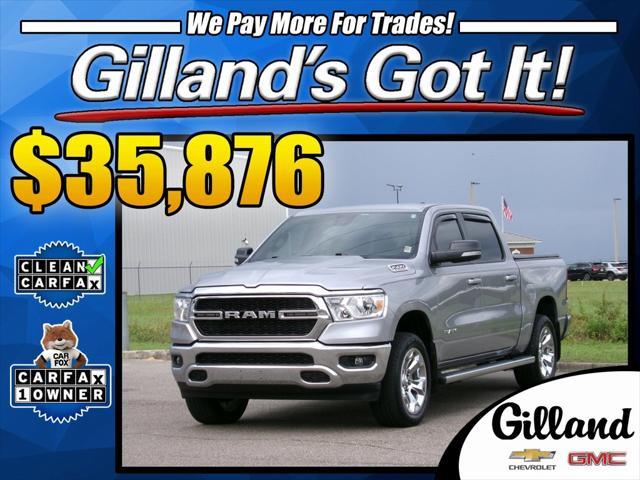 used 2022 Ram 1500 car, priced at $35,876