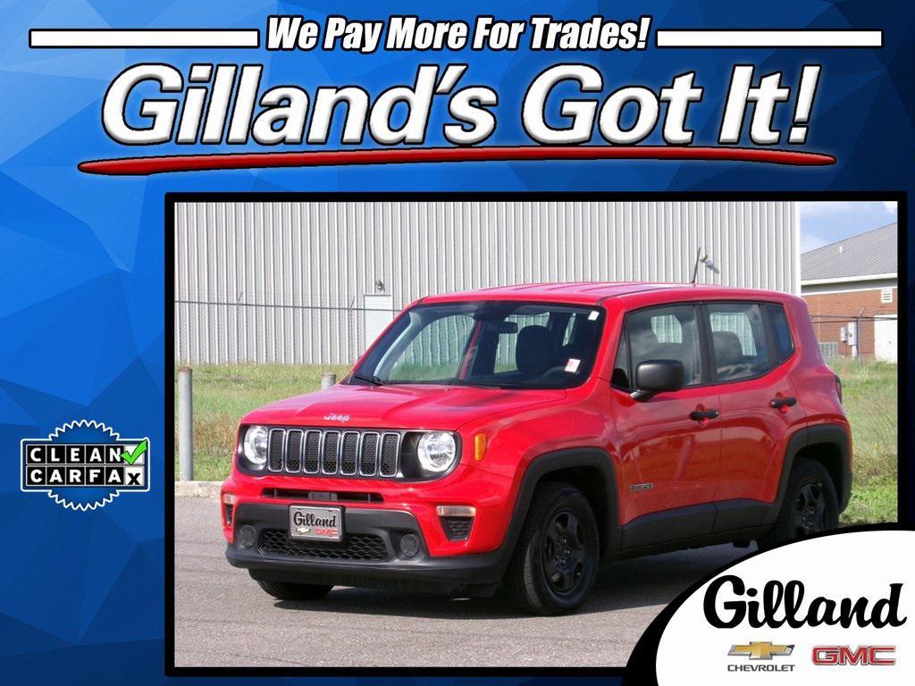 used 2019 Jeep Renegade car, priced at $14,981