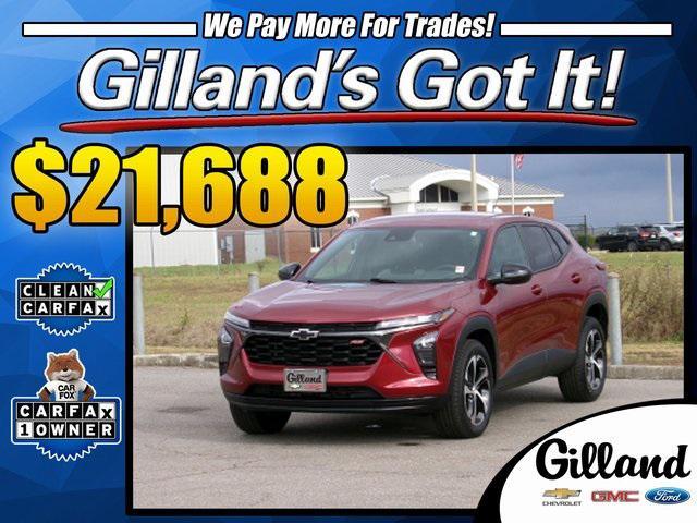 used 2024 Chevrolet Trax car, priced at $21,688