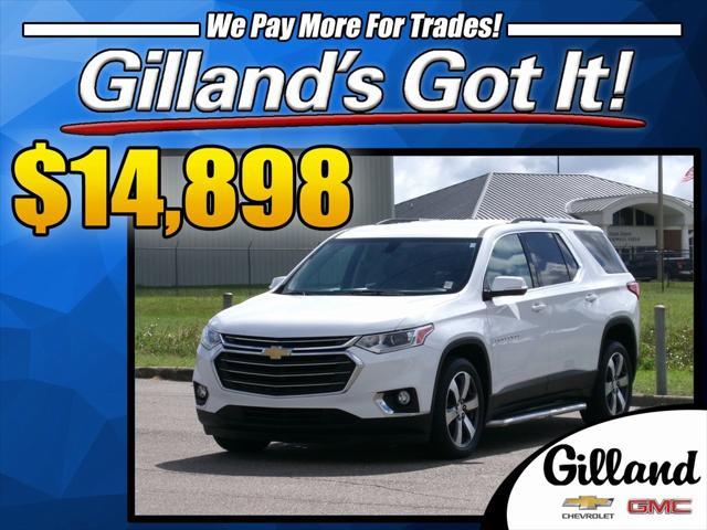 used 2018 Chevrolet Traverse car, priced at $14,898