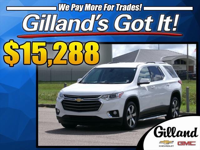 used 2018 Chevrolet Traverse car, priced at $14,988