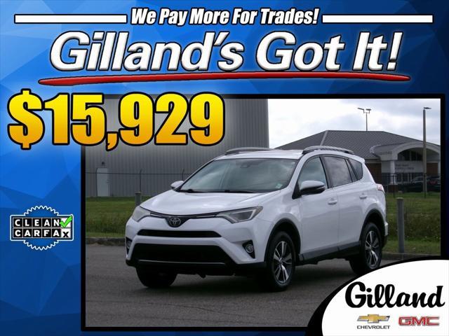 used 2018 Toyota RAV4 car, priced at $15,929