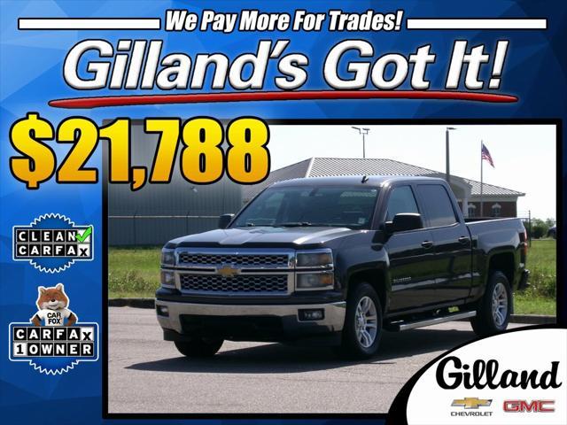 used 2014 Chevrolet Silverado 1500 car, priced at $21,788