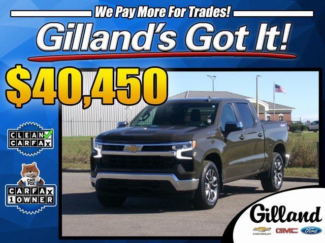 used 2023 Chevrolet Silverado 1500 car, priced at $40,450