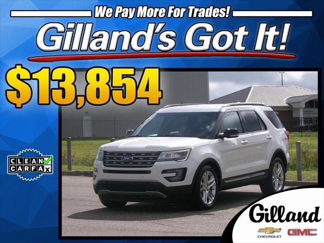 used 2016 Ford Explorer car, priced at $13,854
