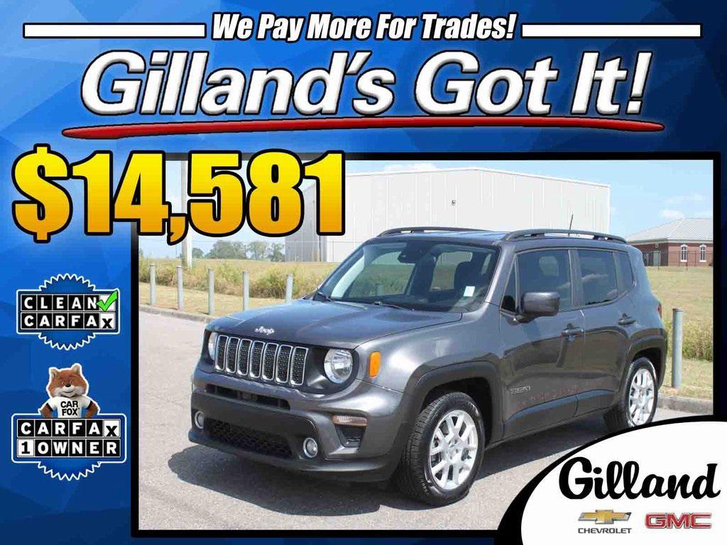 used 2021 Jeep Renegade car, priced at $14,521