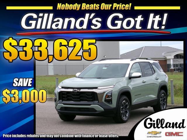 new 2026 Chevrolet Equinox car, priced at $36,625