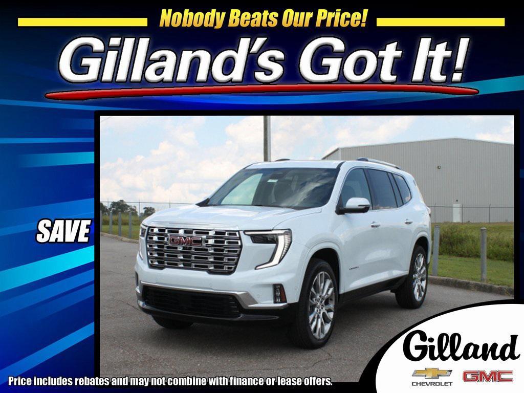 new 2026 GMC Acadia car, priced at $66,295