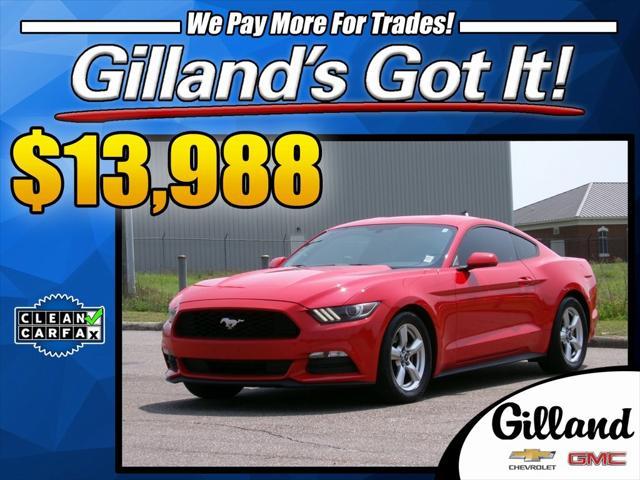 used 2015 Ford Mustang car, priced at $13,988