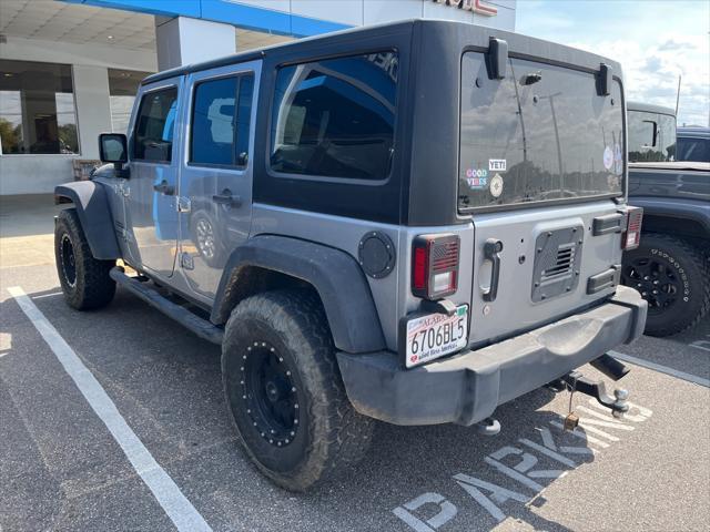 used 2016 Jeep Wrangler Unlimited car, priced at $16,988