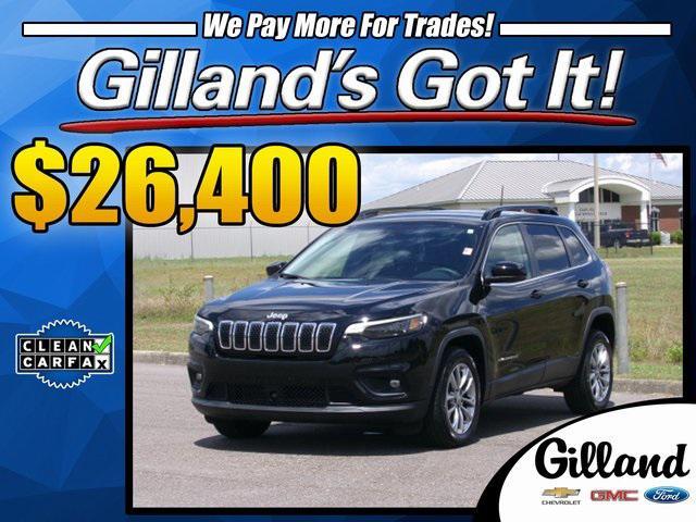 used 2022 Jeep Cherokee car, priced at $26,400