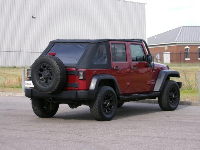 used 2012 Jeep Wrangler Unlimited car, priced at $12,388