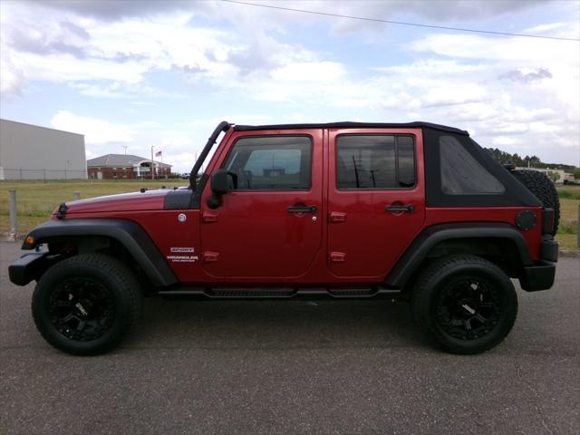 used 2012 Jeep Wrangler Unlimited car, priced at $12,388