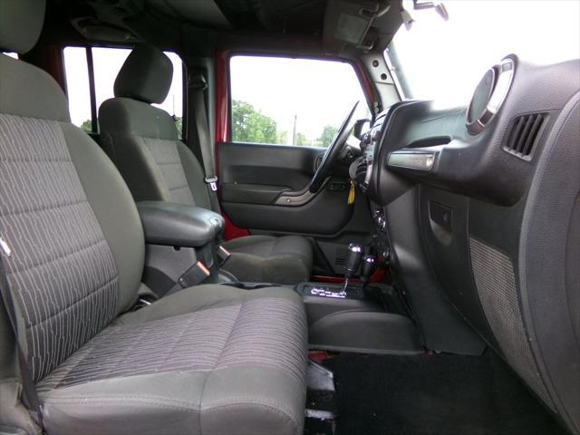 used 2012 Jeep Wrangler Unlimited car, priced at $12,388