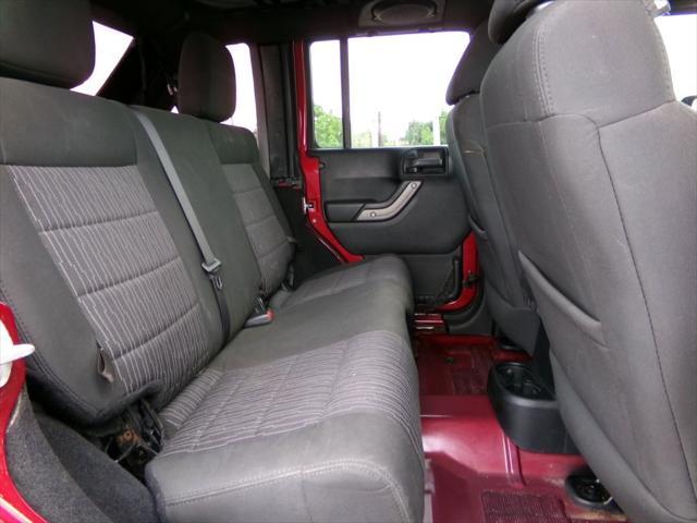 used 2012 Jeep Wrangler Unlimited car, priced at $12,388