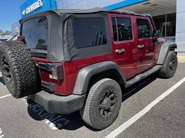 used 2012 Jeep Wrangler Unlimited car, priced at $12,388