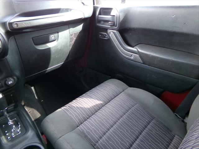 used 2012 Jeep Wrangler Unlimited car, priced at $12,388