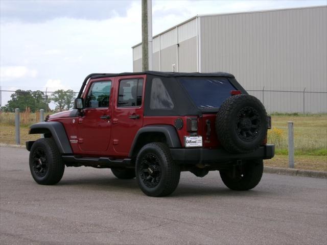 used 2012 Jeep Wrangler Unlimited car, priced at $12,388