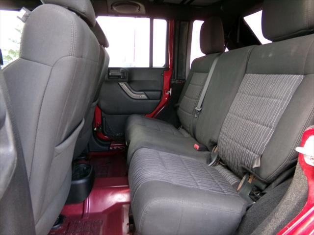 used 2012 Jeep Wrangler Unlimited car, priced at $12,388