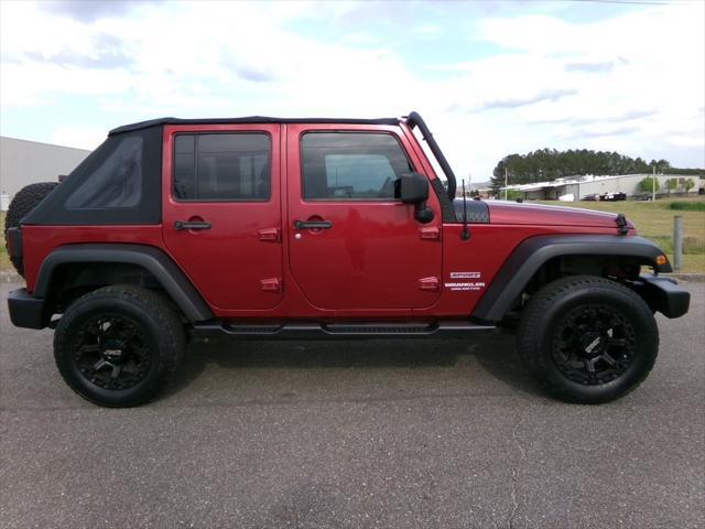 used 2012 Jeep Wrangler Unlimited car, priced at $12,388