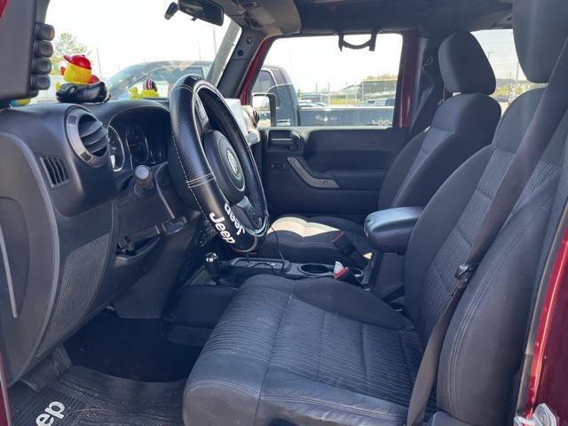 used 2012 Jeep Wrangler Unlimited car, priced at $12,388