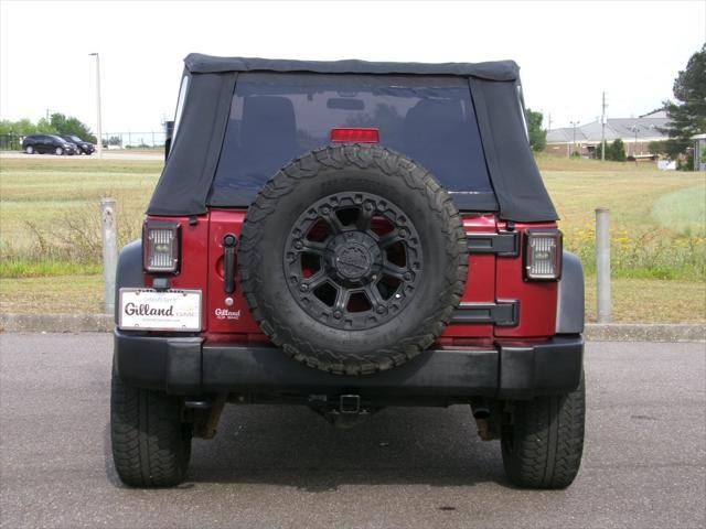 used 2012 Jeep Wrangler Unlimited car, priced at $12,388