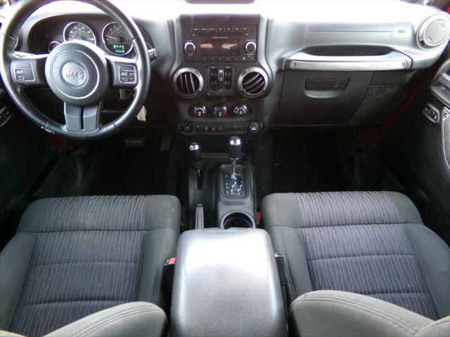 used 2012 Jeep Wrangler Unlimited car, priced at $12,388