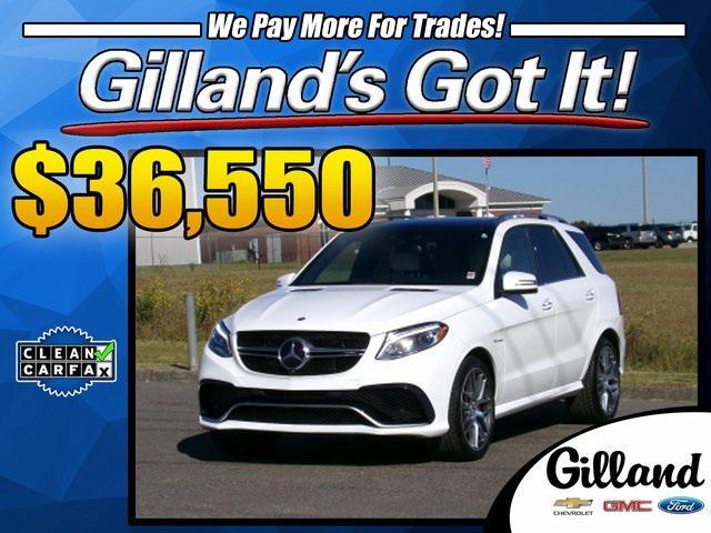 used 2016 Mercedes-Benz AMG GLE car, priced at $36,550