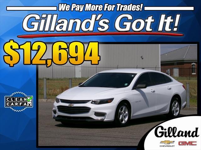 used 2018 Chevrolet Malibu car, priced at $12,694